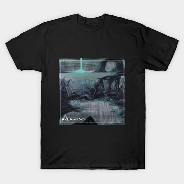 The Origin of Life on Arca-45672 T-Shirt by cscherz